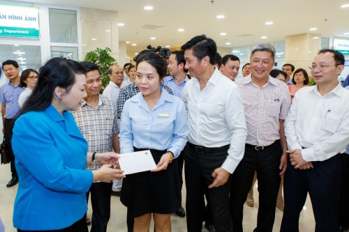 Bộ trưởng Bộ Y tế đến thăm và làm việc tại BVĐK Tỉnh Bình Định - phần mở rộng